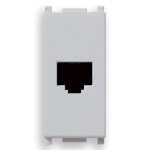 Toma Telefonica RJ11 6/4 Silver 14320.SL — Vimar — Vimar