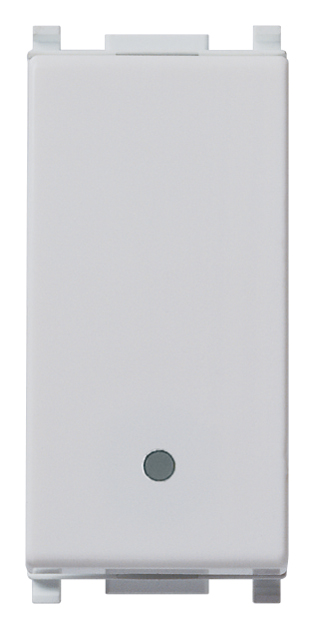 Interruptor 1P 10 Ax 250V~. Iluminable en Disco. Tecla Sustituible. Blanco 14000.SL — Vimar — Vimar