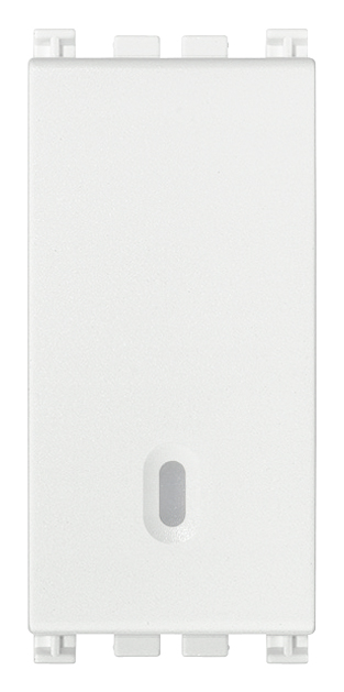 Conmutador 1P 16 Ax 250V~. Iluminable. Tecla Intercambiable. Blanco 19005.B — Vimar — Vimar