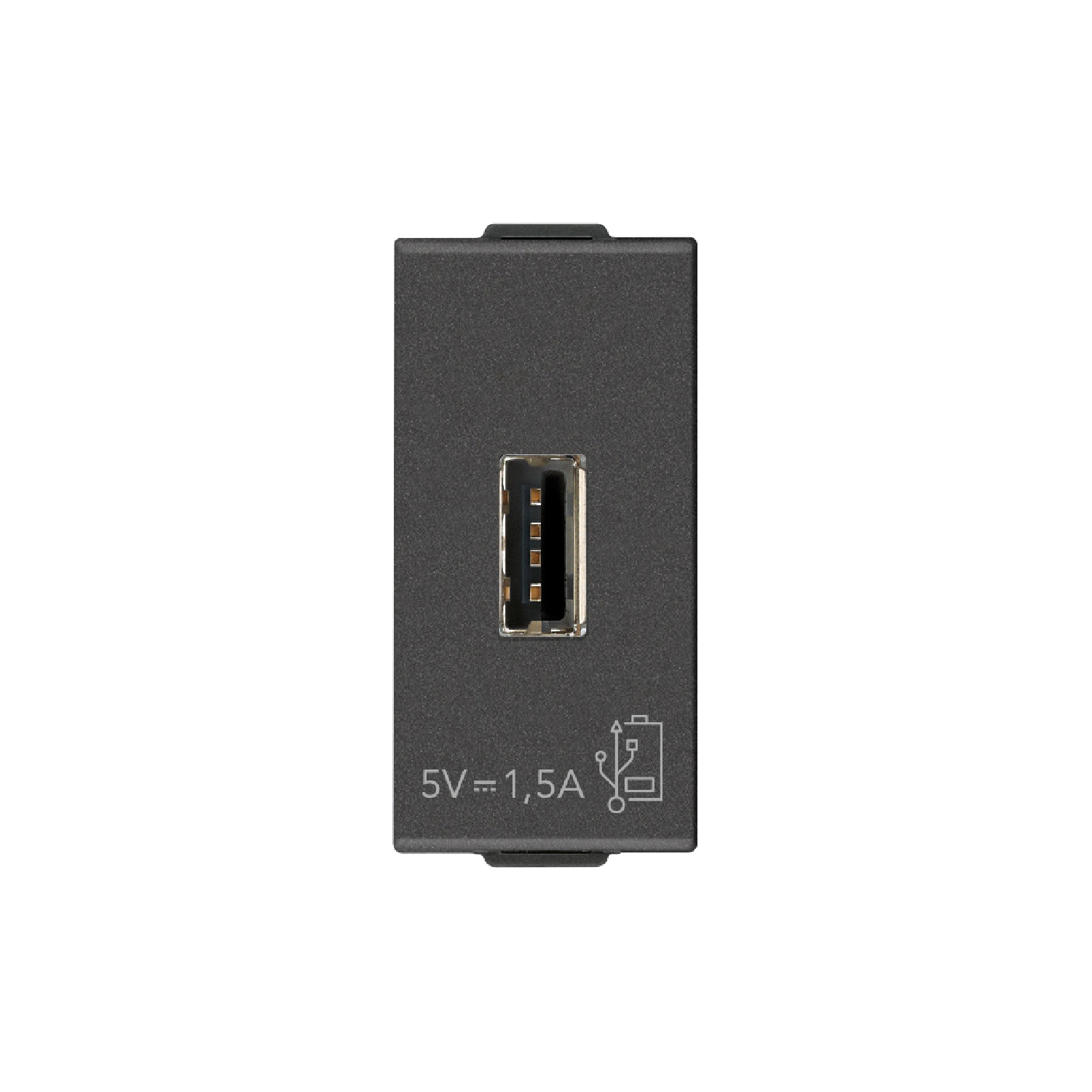 Alimentador USB 5V 1. 5A 1M Carbon M 09292.CM — Vimar — Vimar