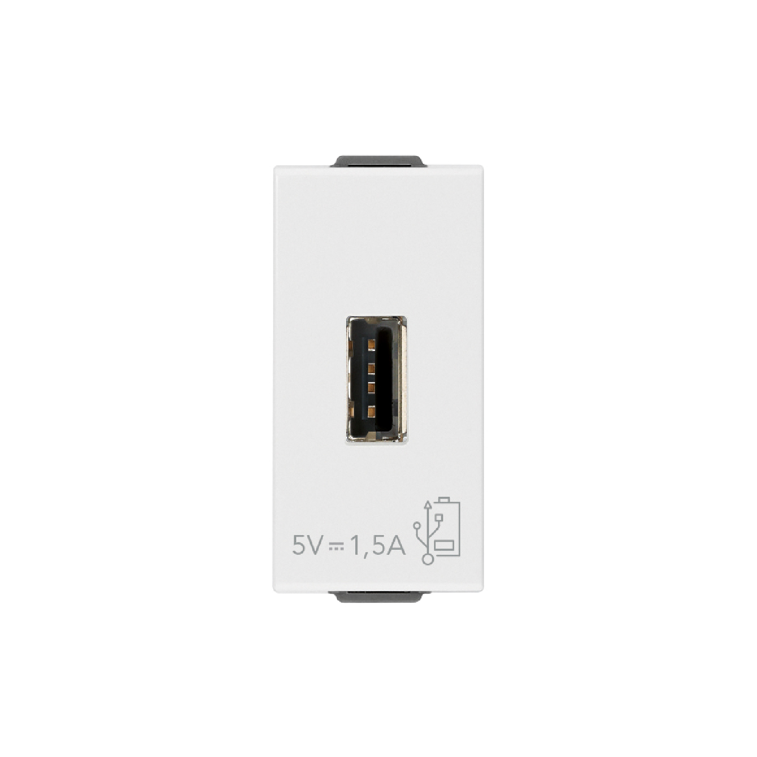 A-usb Supply Unit 5V 1.5A 1M White 9292 — Vimar — Vimar