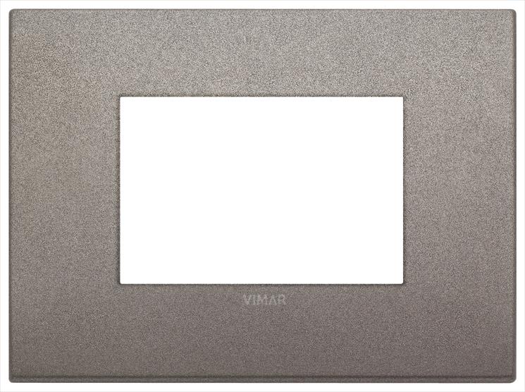 Placa Classic 3 Modulos 19653.04 — Vimar — Vimar