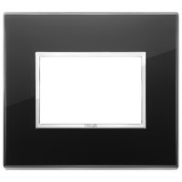 Placa 3 Modulos. Cristal 21653.76 — Vimar — Vimar