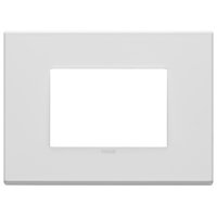 Placa 3 Modulos Metal Eikon 22653.01 — Vimar — Vimar