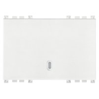 Tecla Intercambiable 3 Modulos. Iluminable. Blanco 19023.B — Vimar — Vimar