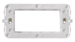 Soporte 4 Modulos. con Tornillos. para Cajas Empotrables 9614 — Vimar — Vimar