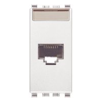 Toma RJ45 con Conector Netsafe. Cat. 6. NO Blindada. Cableado Universal T568A/B 20339.13.B — Vimar — Vimar