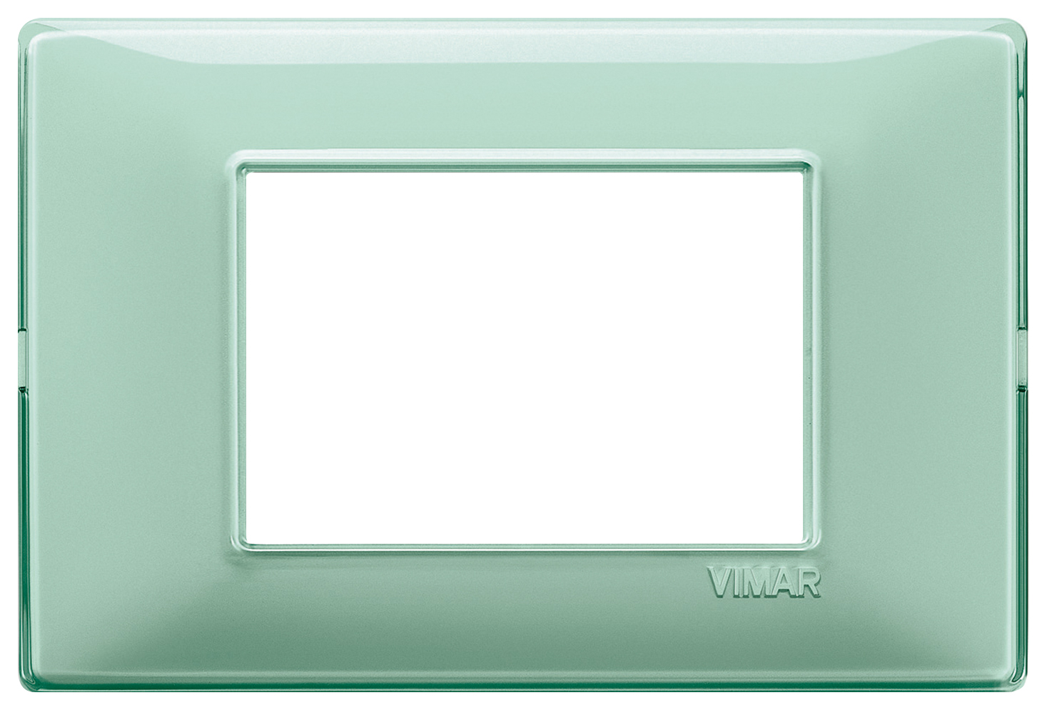 Placa 3 Modulos. Tecnopolimero. 14653.44 — Vimar — Vimar