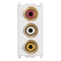 Modulo Rca 1P Blanco 14335 — Vimar — Vimar