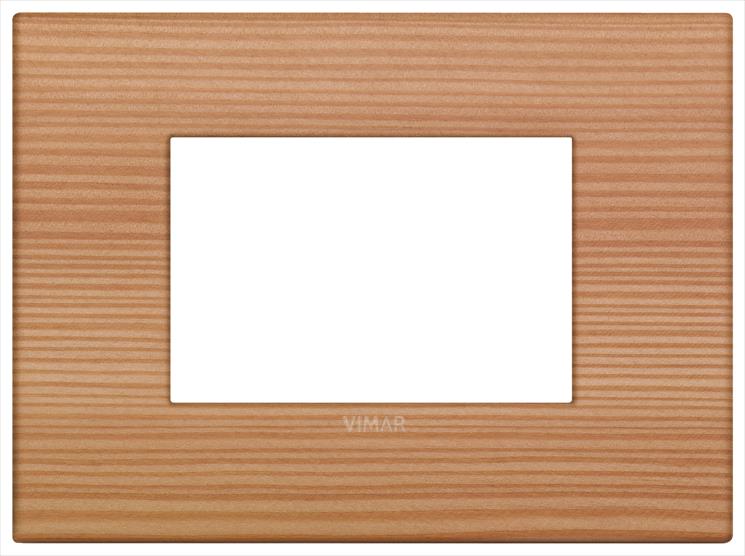 Placa Classic 3 Modulos 19653.43 — Vimar — Vimar