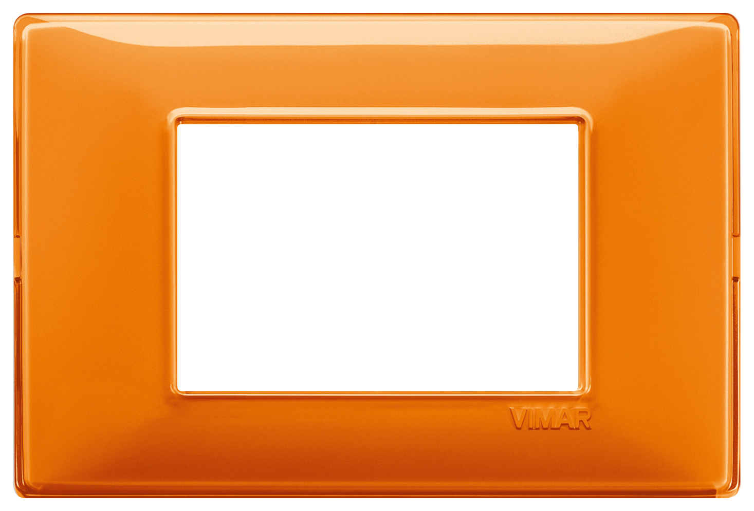 Placa 3 Modulos. Tecnopolimero. 14653.48 — Vimar — Vimar