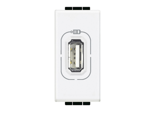 Hembra Mod L&L USB sin Cargador Blanco N4285 — Legrand — Legrand