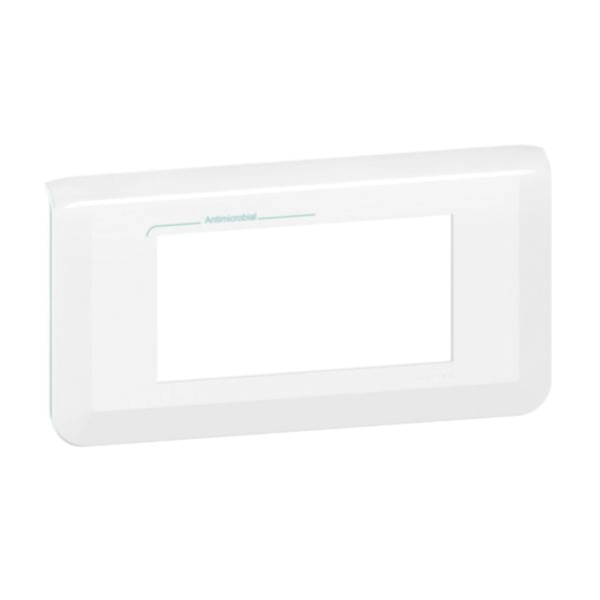 Placa Mosaic 4 Modulos Horizontal Blanco 078724L — Legrand — Legrand