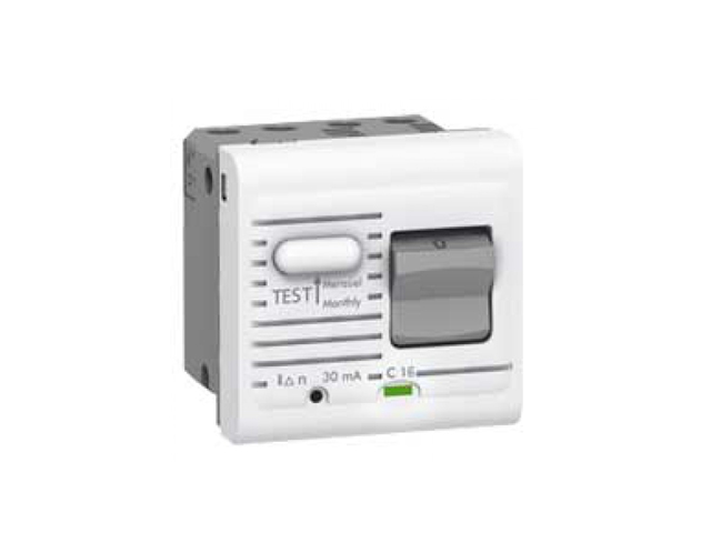 Mosaic Disyuntor Dif 10A 10mA Unip+neutr 77533 — Legrand — Legrand