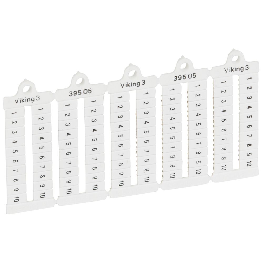 Placas de Marca HORIZ.P5 1-10 39505 — Legrand — Legrand