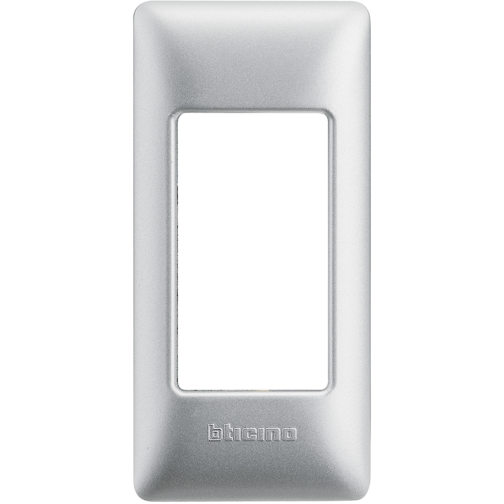 Placa Tecnopolimero Matix 1 Modulo para Perfil Color Plata AM4811_1SL — Legrand — Legrand