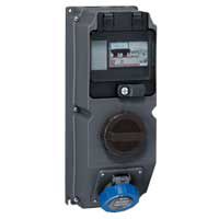 Tablero combinado C/HBRA+IN+R 250V 32A 3P+T 59655 Legrand — Legrand