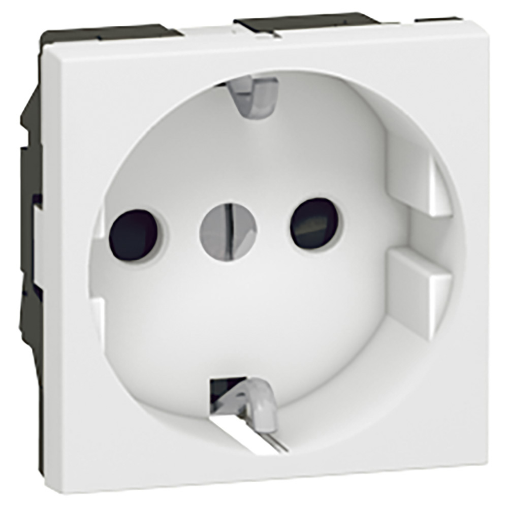 Enchufe Hembra Estandar Aleman Mosaic 77213 — Legrand — Legrand