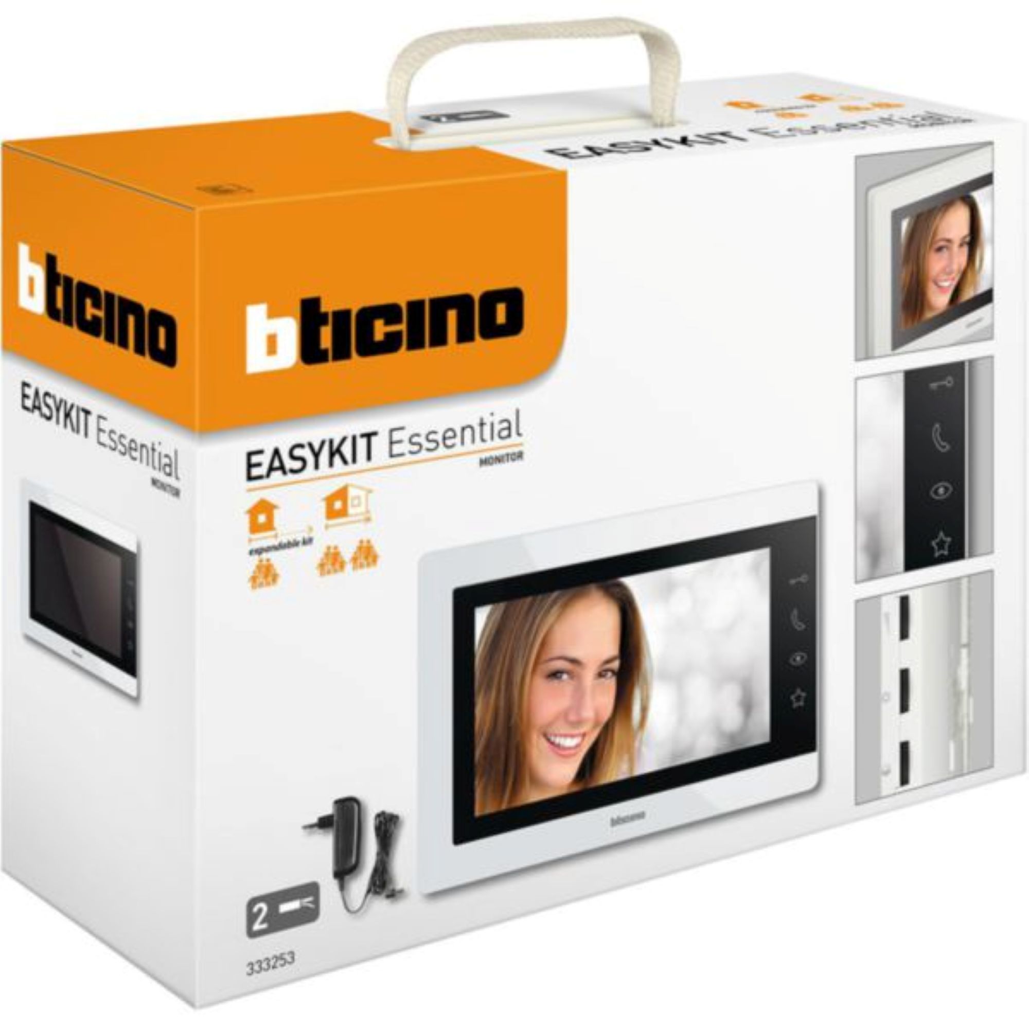 Pantalla Easykit 2 Hilos Analogico - Color Blanco 333253 — Legrand — Legrand