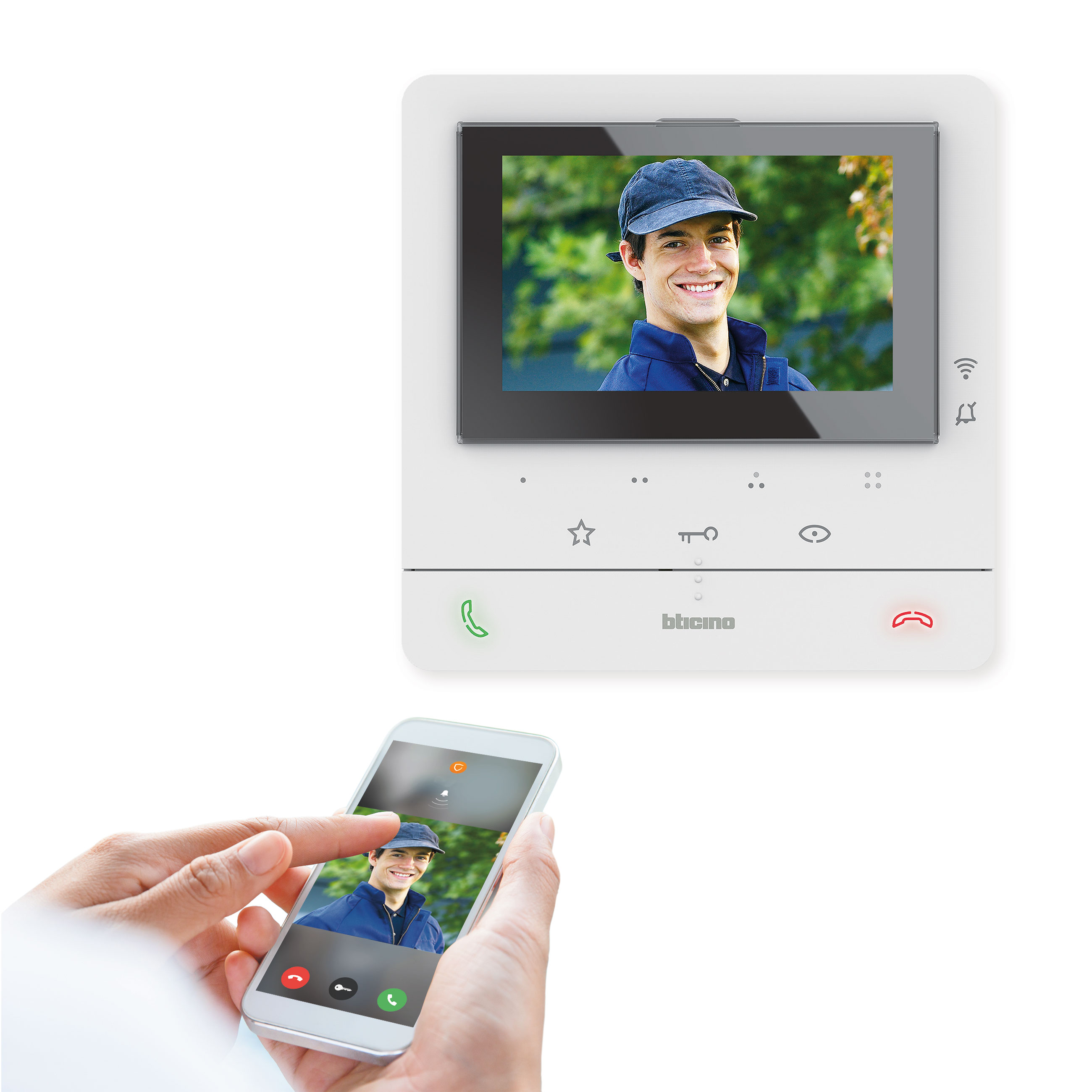 Pantalla Tactil LCD 7 Wifi Bl CLASSE100x16E 344682 — Legrand — Legrand