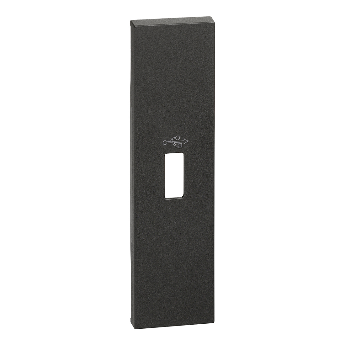Cubre Mod Ext Neg USB 1 Mod KG10P — Legrand — Legrand