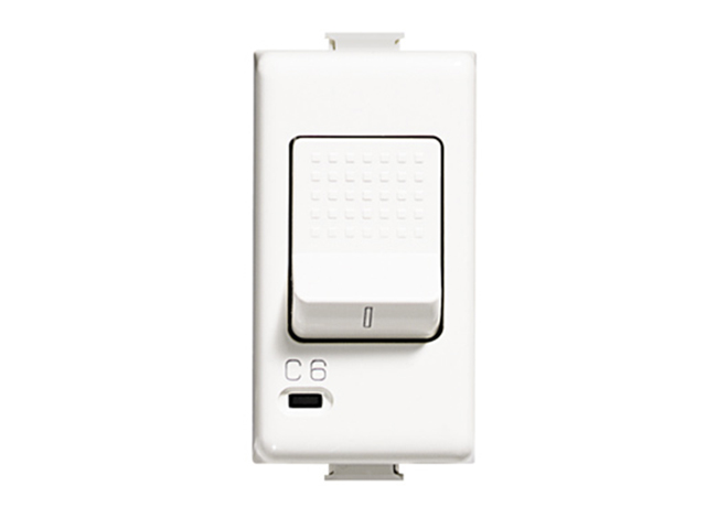 Automatico Bipolar 6A Montaje Placa Matix Color Blanco AM5206S — Legrand — Legrand