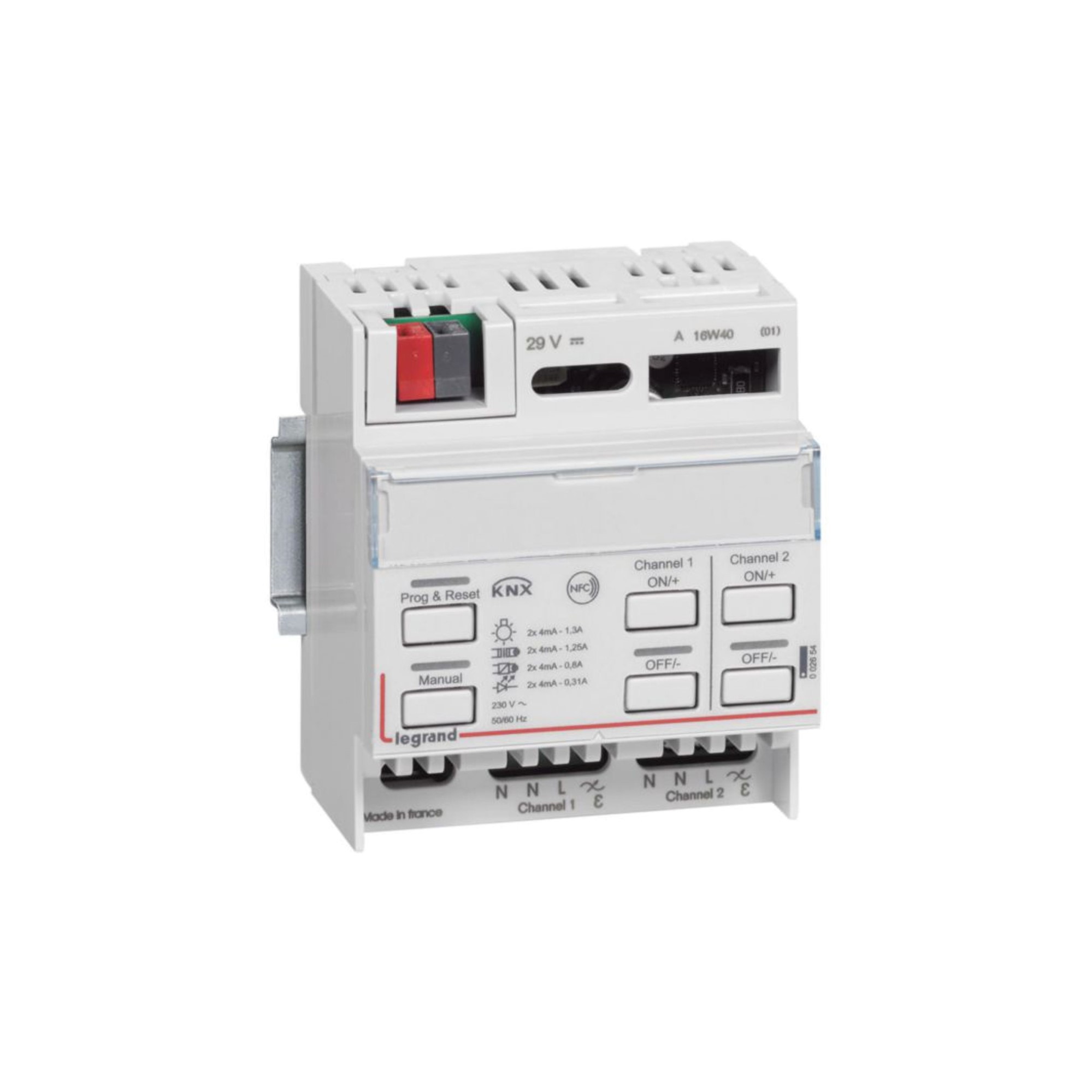 Dimmer Multicarga Knx 2 Salidas 2654 — Legrand — Legrand