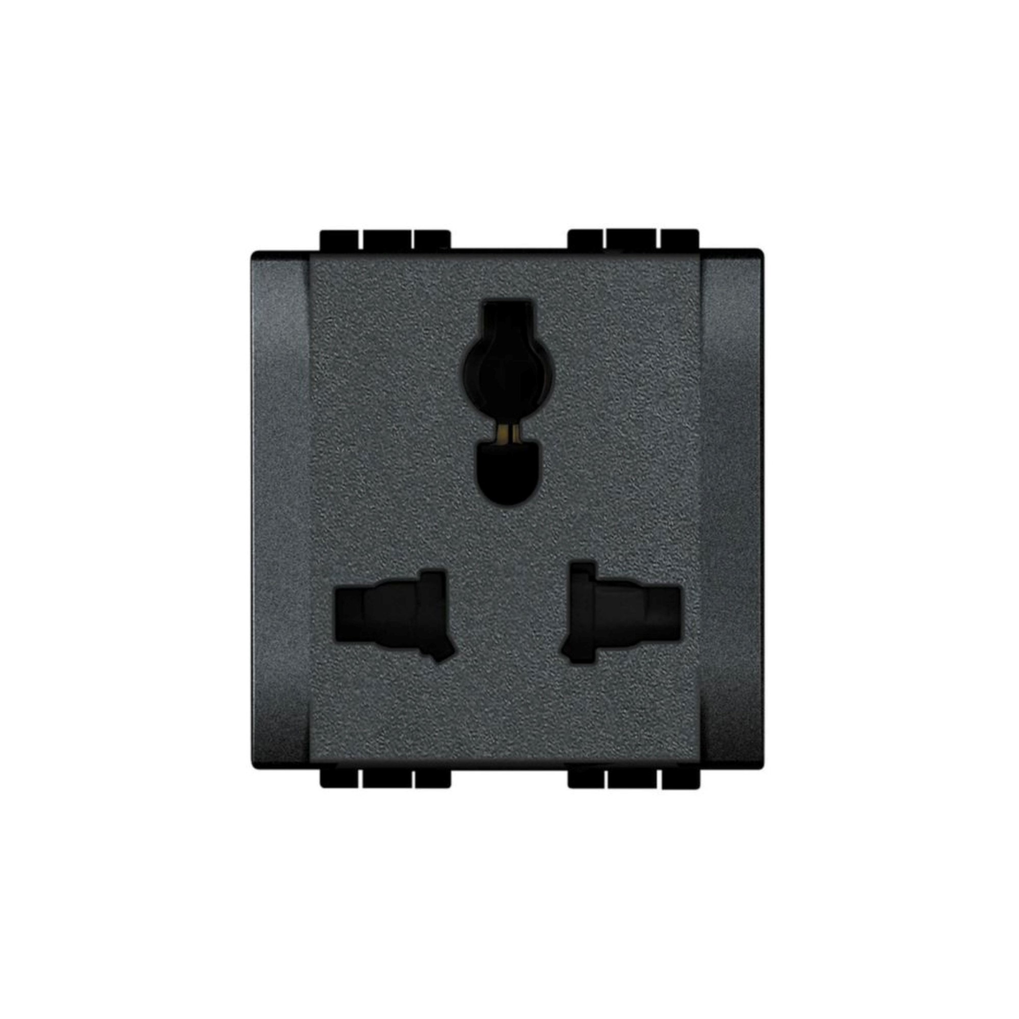 Hembra Mod L<(> y <)>l 5/6/10/13A 2 P+t Multi St L4139 — Legrand — Legrand
