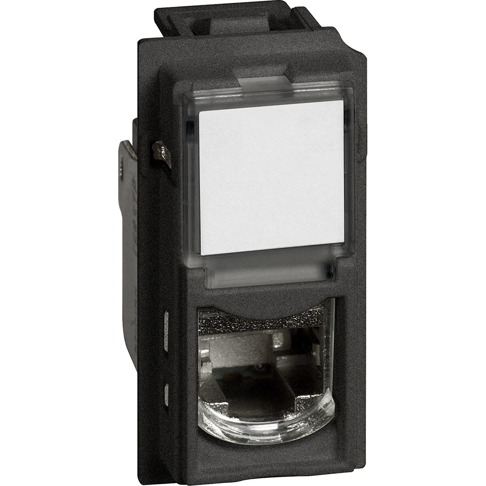 Toma RJ45 C6A Negro KG4279C6A — Legrand — Legrand