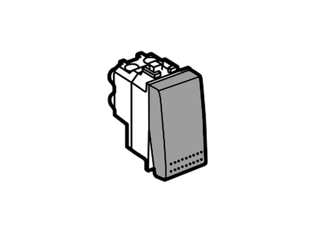 Pulsador Mod L&L 10A NA Para Sist-hosp Gr NT4044N — Legrand — Legrand