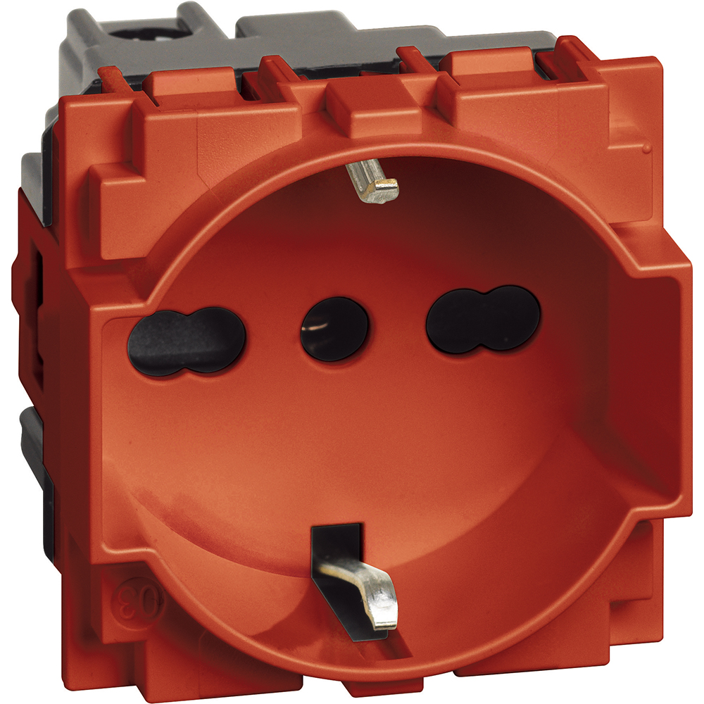 Toma Schuko Universal Roja KR4140A16 — Legrand — Legrand