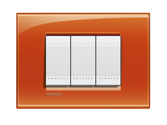 Tapa L&L Rectangular 3P Naranja LNA4803OD — Legrand — Legrand