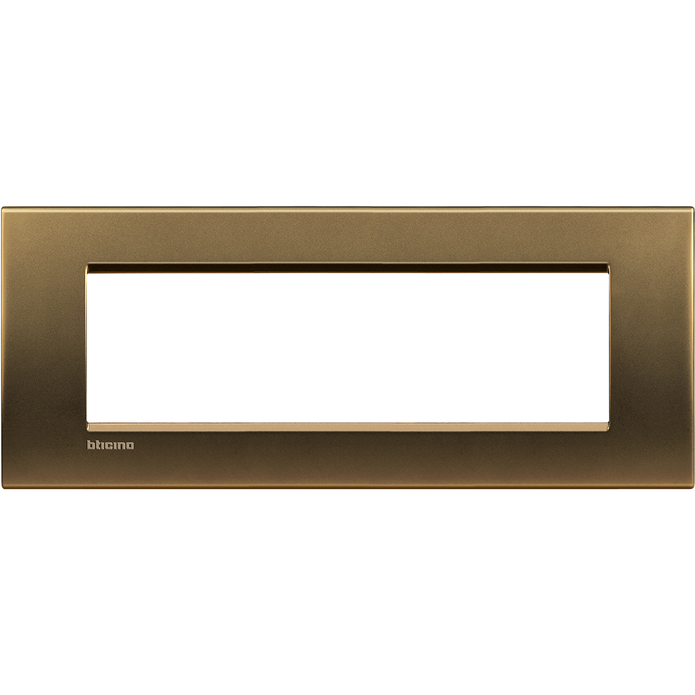 Tapa L&L Rectangular 7P Bronce LNA4807BZ — Legrand — Legrand