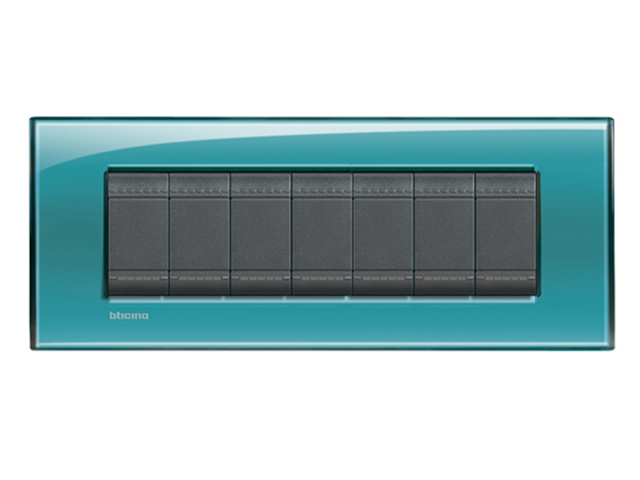 Tapa L&L Rectangular 7P Verde LNA4807VD — Legrand — Legrand