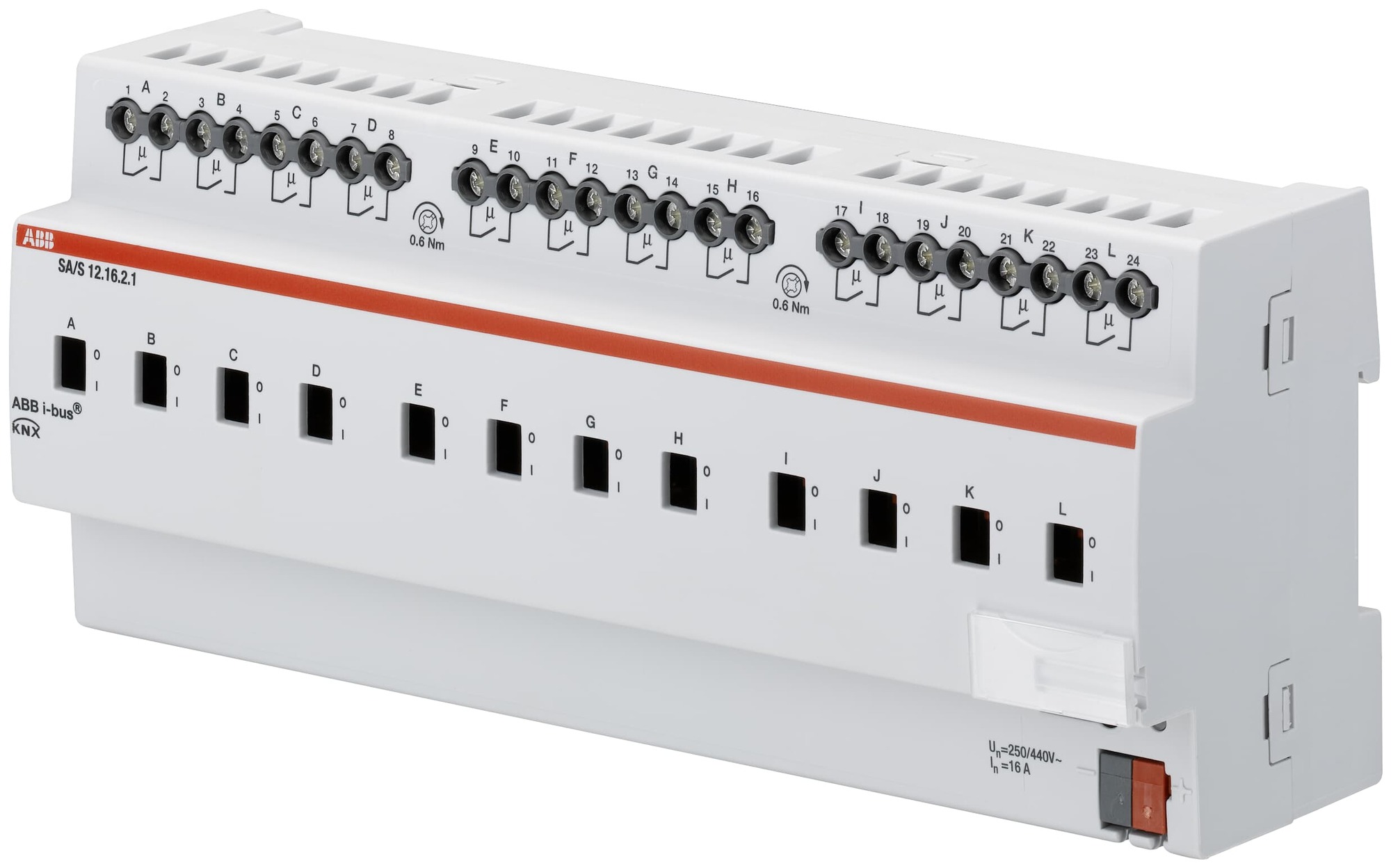 Actuador Knx de Interruptor 12 Salid. 16A 230VAC Mdrc 2CDG110162R0011 — ABB — ABB