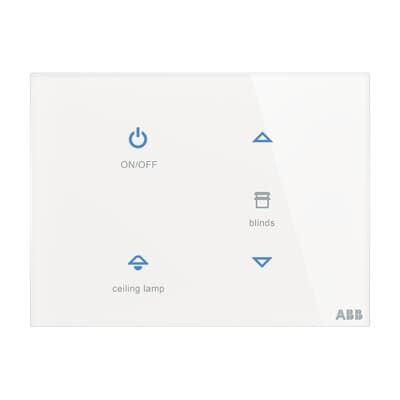 Elemento de Control, 4 Elementos, Knx, Caja:, Tipo de Montaje: Est-ndar Italiano 2CKA006300A1593 — ABB — ABB