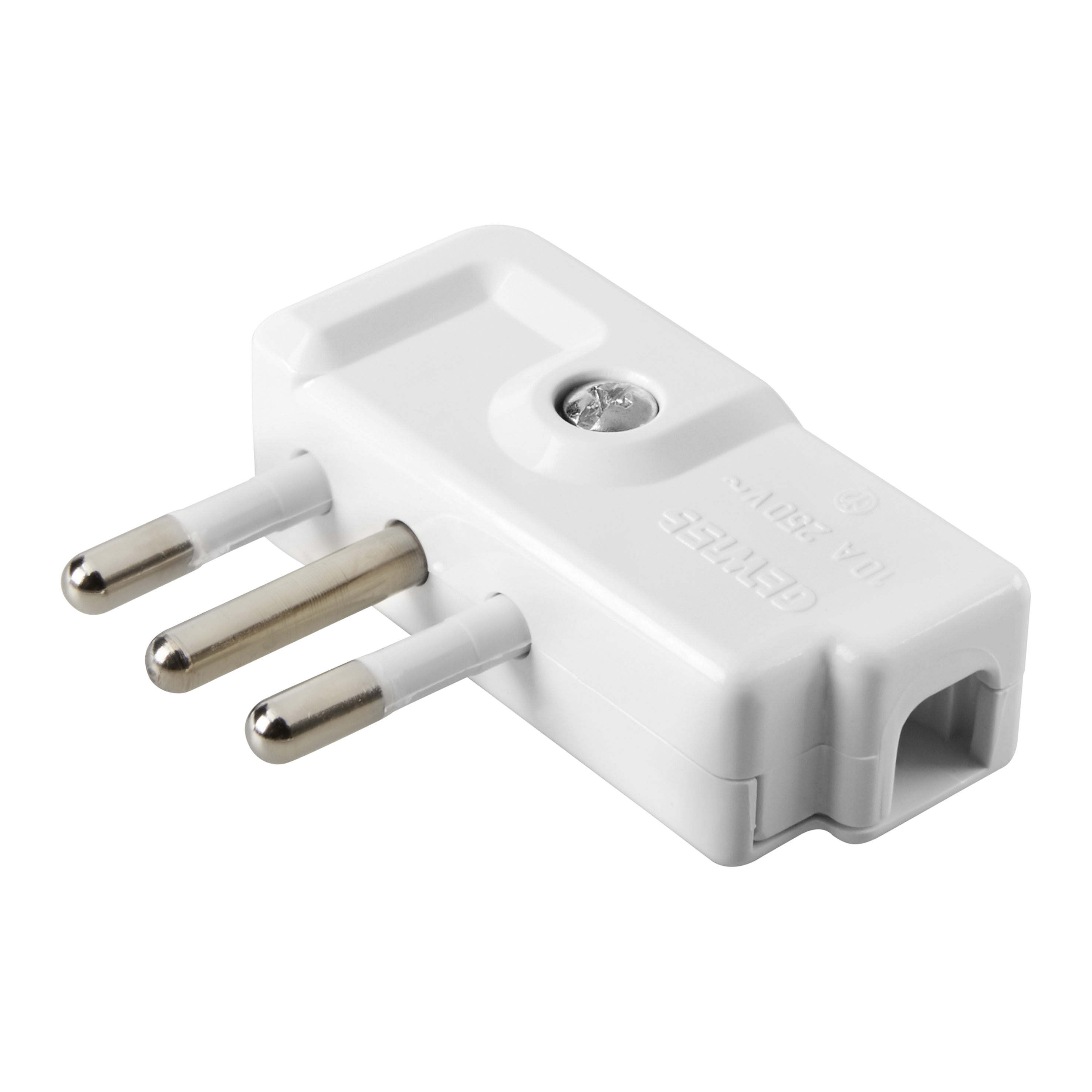 Macho Volante Pipa 10A C/t 90G Blanco GW28007 — Gewiss — Gewiss