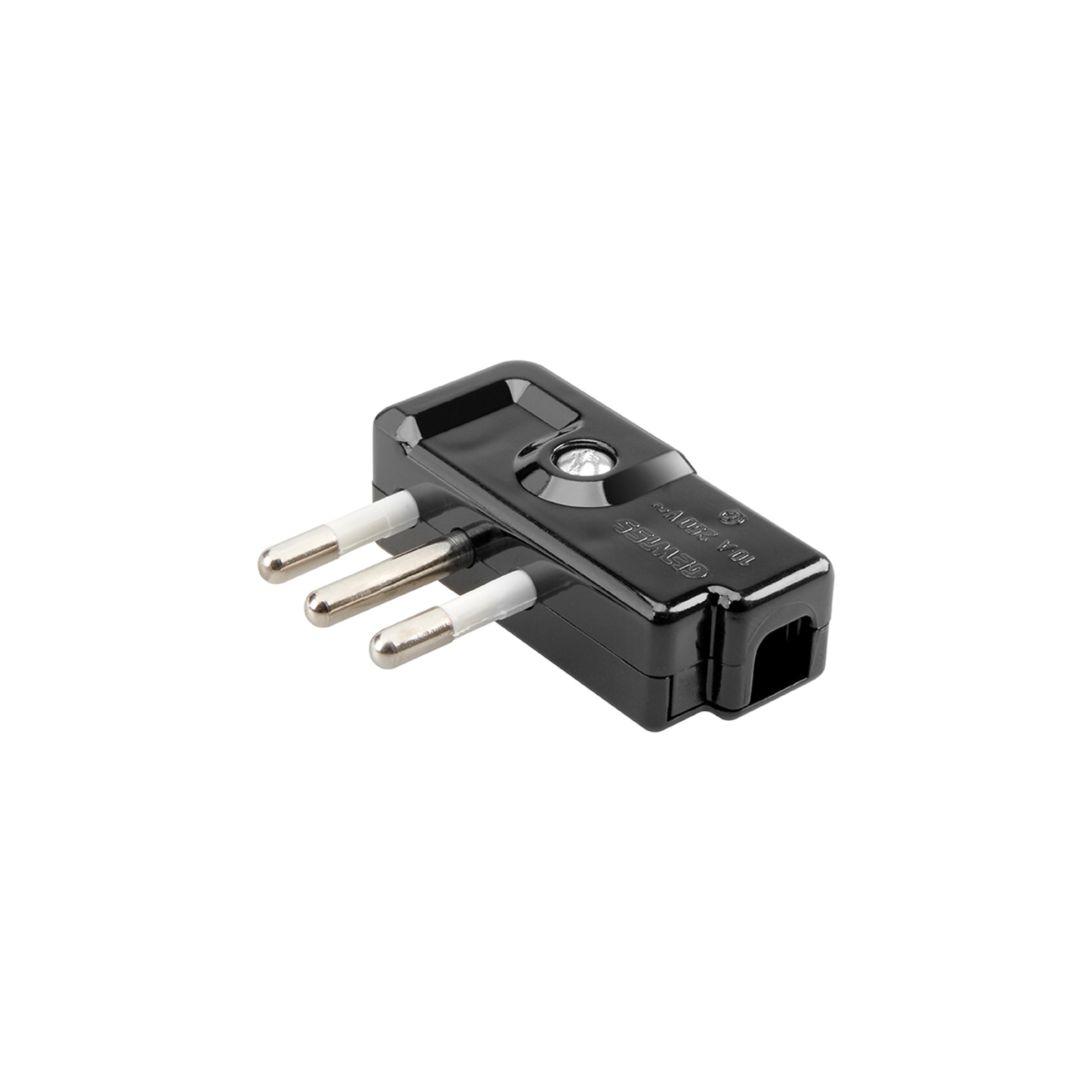 Enchufe Macho Pipa Volante 10A GW28008 — Gewiss — Gewiss
