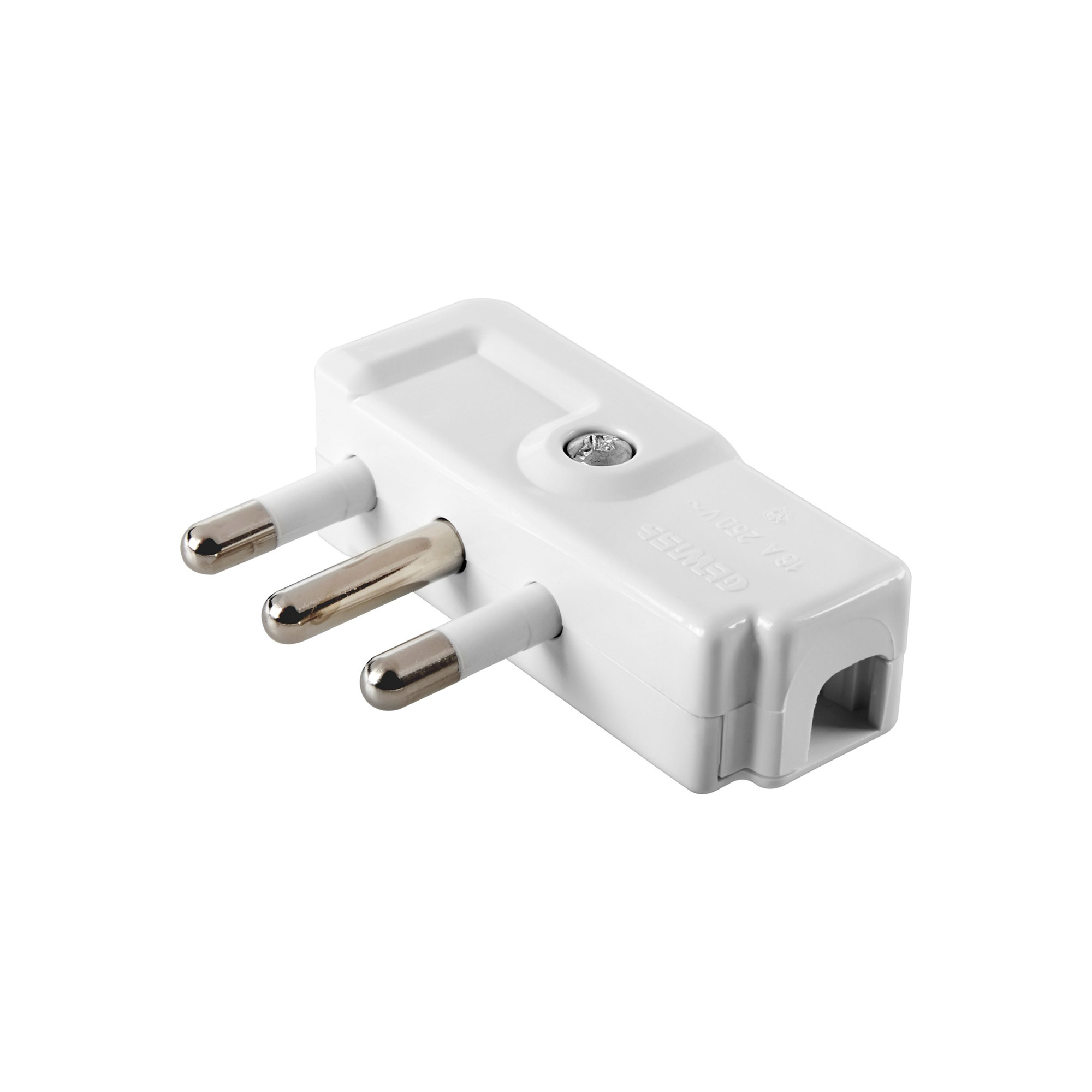 Enchufe Macho Pipa Volante 16A GW28009 — Gewiss — Gewiss