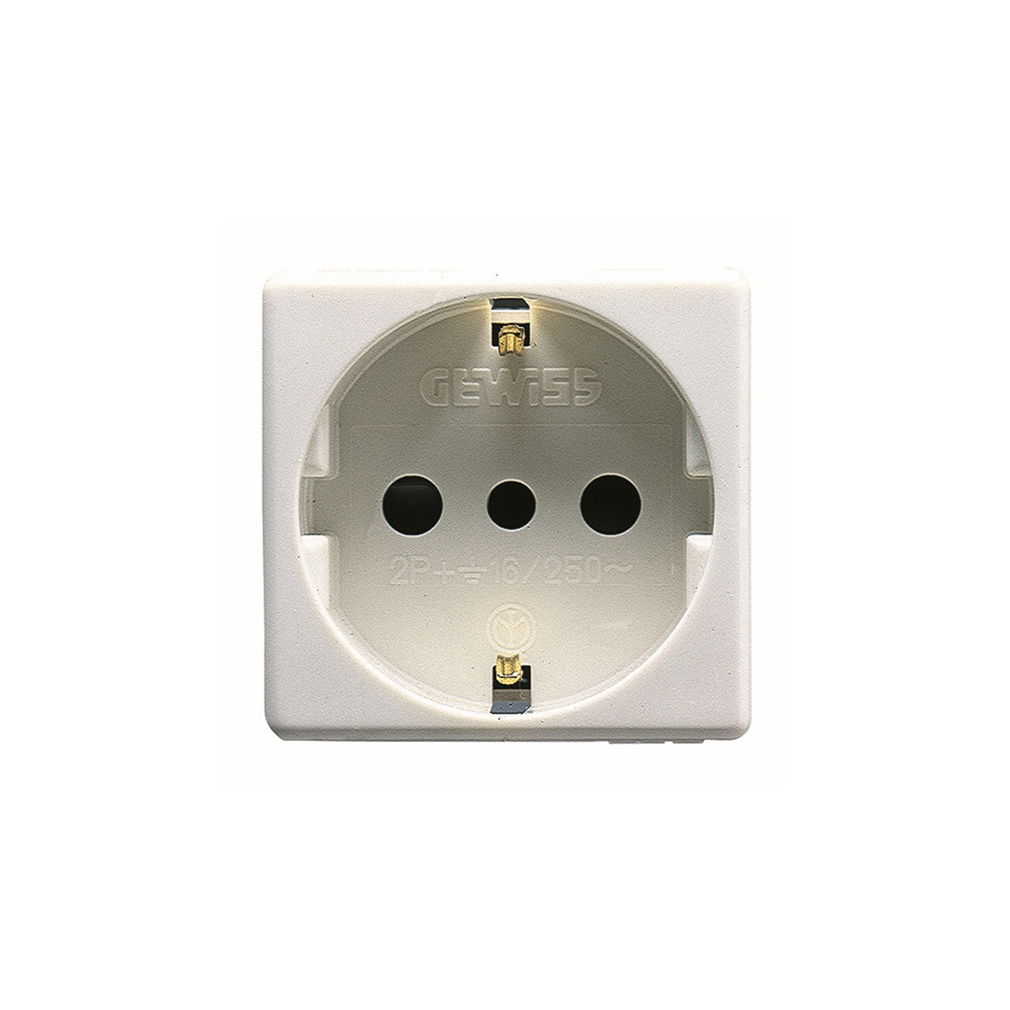 Enchufe Hembra System Schuko 10A GW20205 — Gewiss — Gewiss