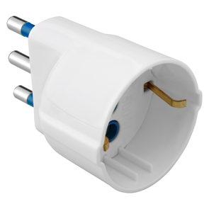 Adaptador Schuko 16/16A GW28410 — Gewiss — Gewiss