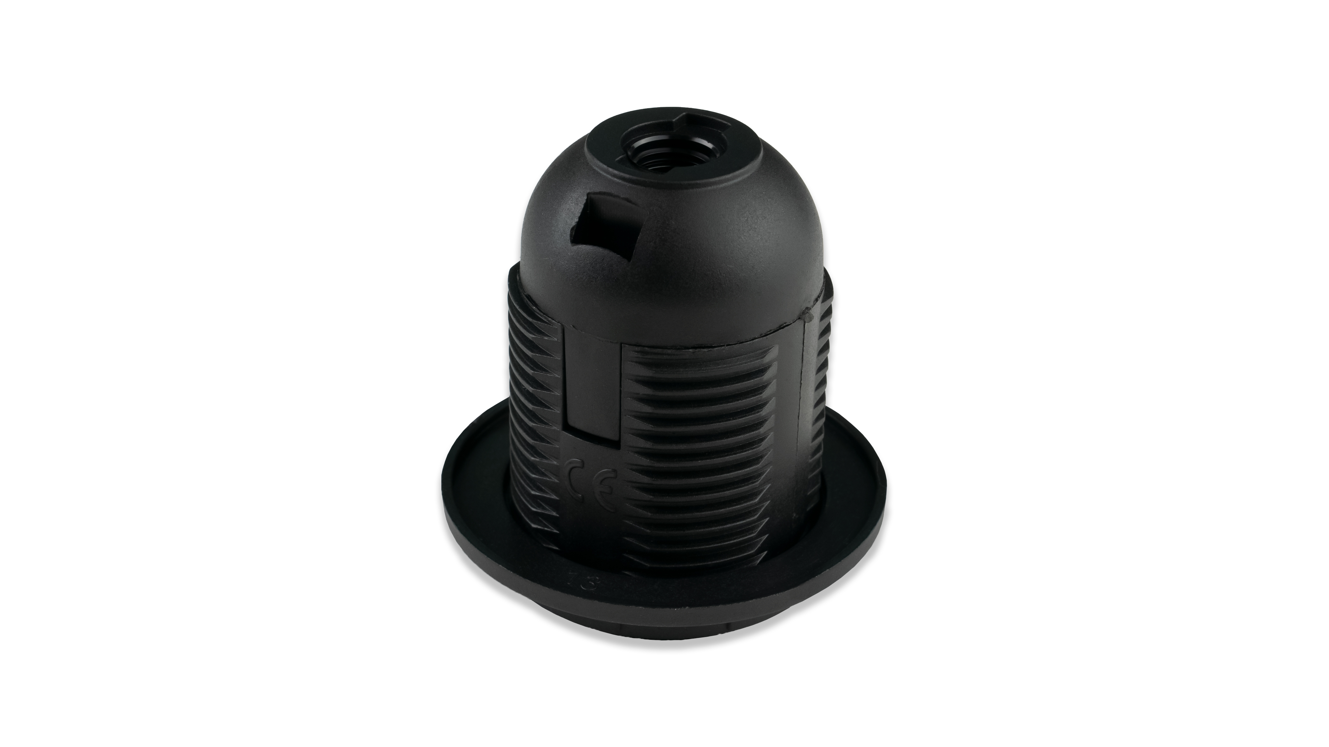 Portalampara Soquete E27 Anillo Negro PO-27N-N — FNX — FNX
