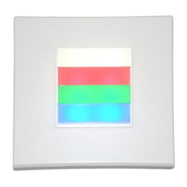 Luz Aviso Puerta Bus Cuadricolor con Buzzer NX0173 — Egi — EGI