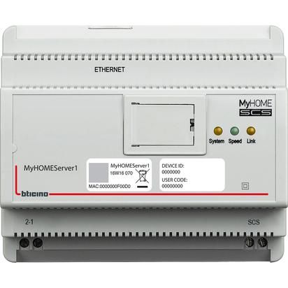 Servidor Web Para Domotica My Home MYHOMESERVER1 — Legrand — Legrand