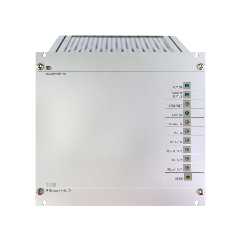 Interface Millennium IP para Mensajes/musica Pregrabados de 8 Entradas y 8 Salidas 1113 — Egi — EGI