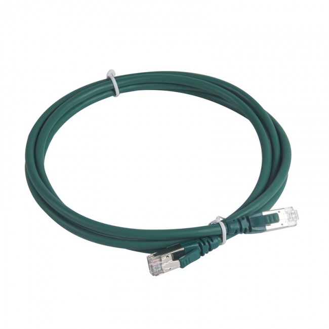 Patch cord CAT6A STP VERDE 2M 51867 Legrand — Legrand