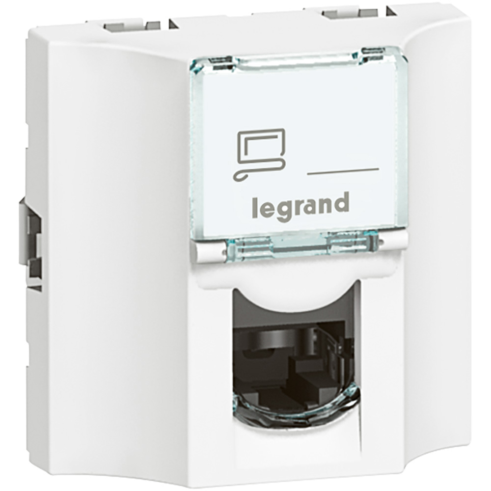 Enchufe Hembra Transversales de Cobre (Hembra - Hembra) Cat 6 Conexion Enchufe Macho. 78622 — Legrand — Legrand