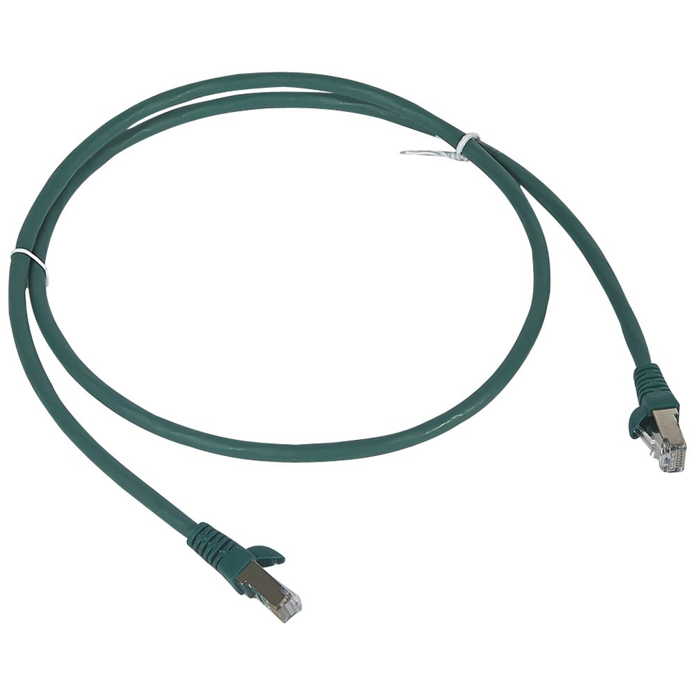 Patch cord CAT6 FTP VERDE 1M 51850 Legrand — Legrand