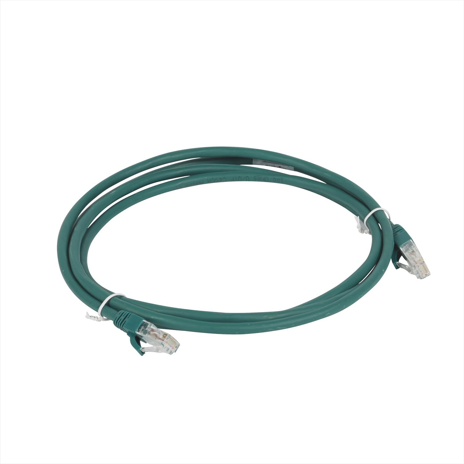 Patch Cord CAT6A UTP Verde 2M 51875 LCS2 — Legrand — Legrand