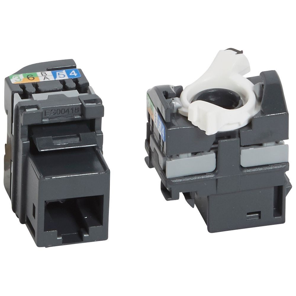 Cat 5E UTP Toma Keystone 33180 RJ45 — Legrand — Legrand